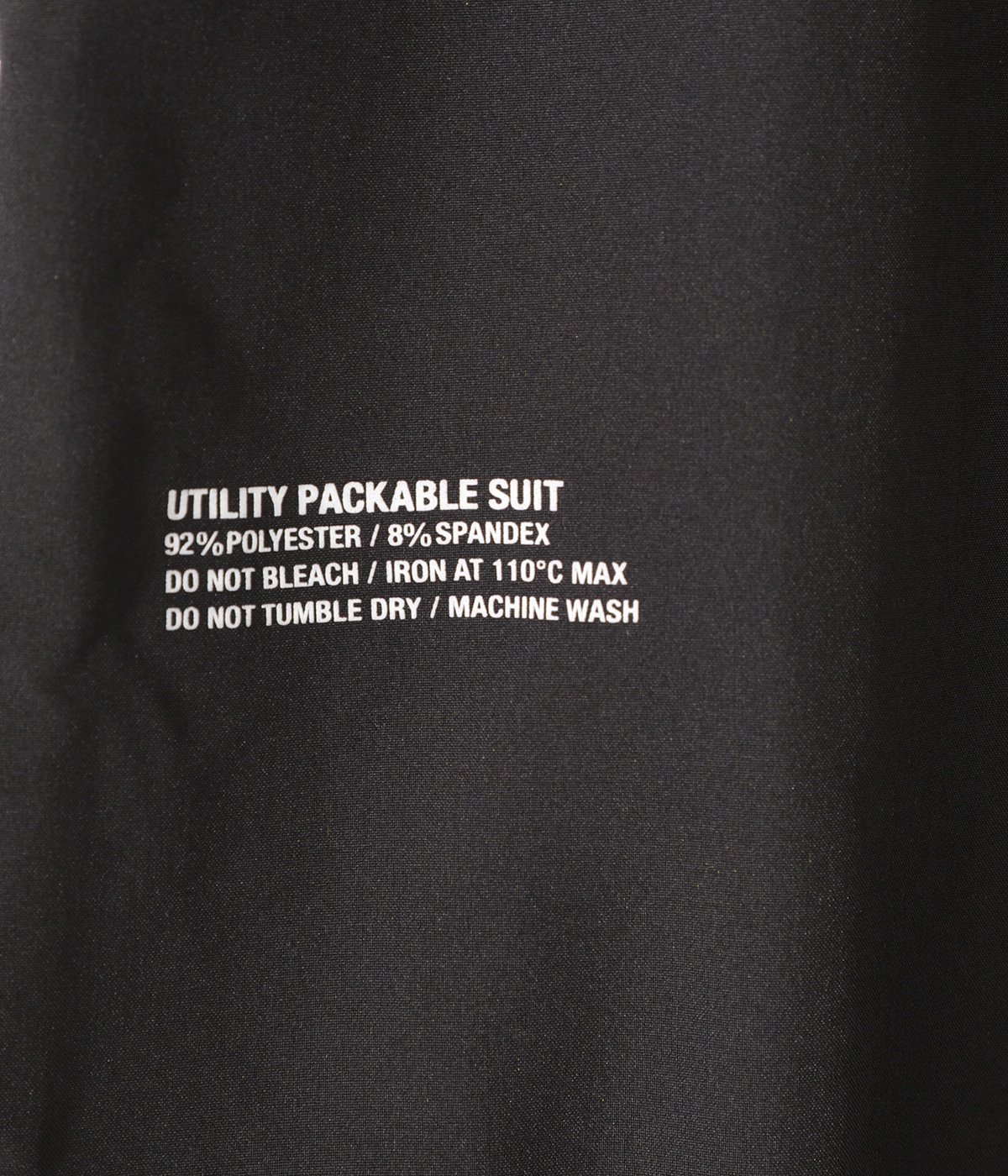 UTILITY PACKABLE SUIT | FreshService(フレッシュサービス