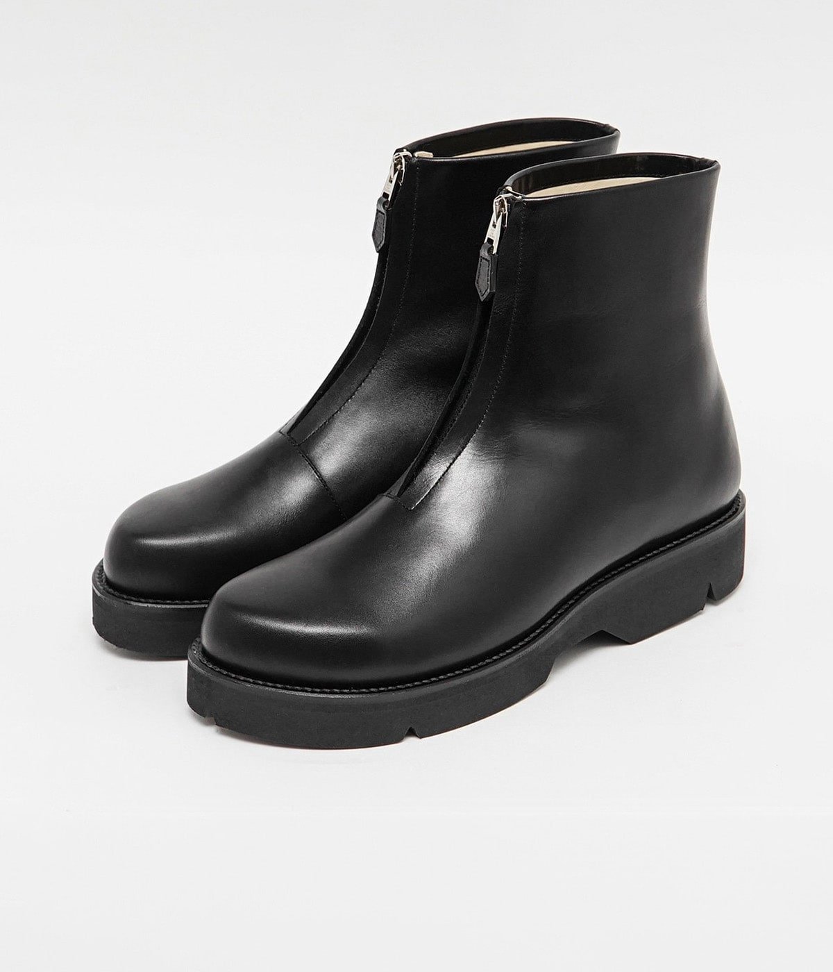 予約】OBLIQUE FRONT ZIP(MONOLITE) | foot the coacher(フットザ