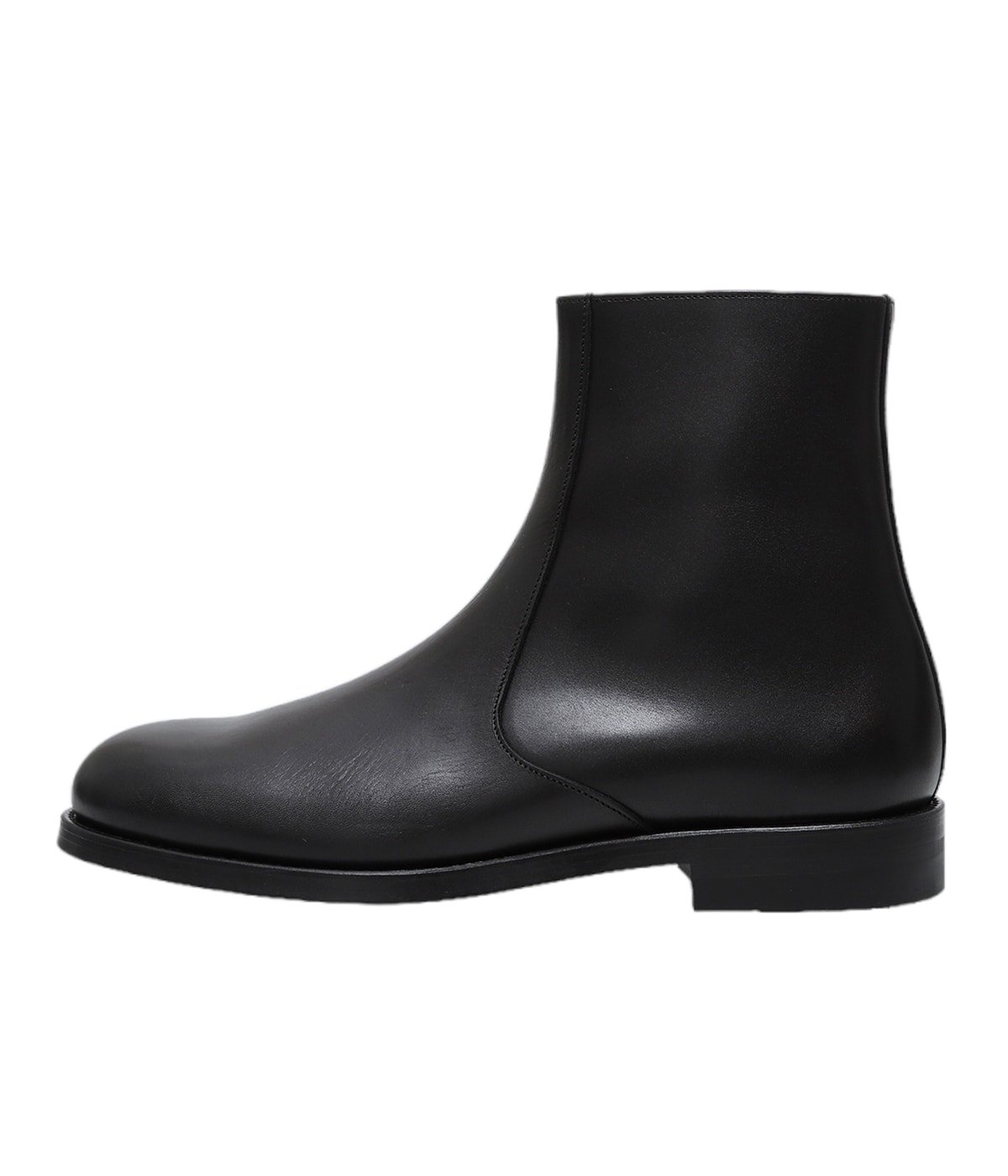 SIDE ZIP BOOTS(LEATHER SOLE)