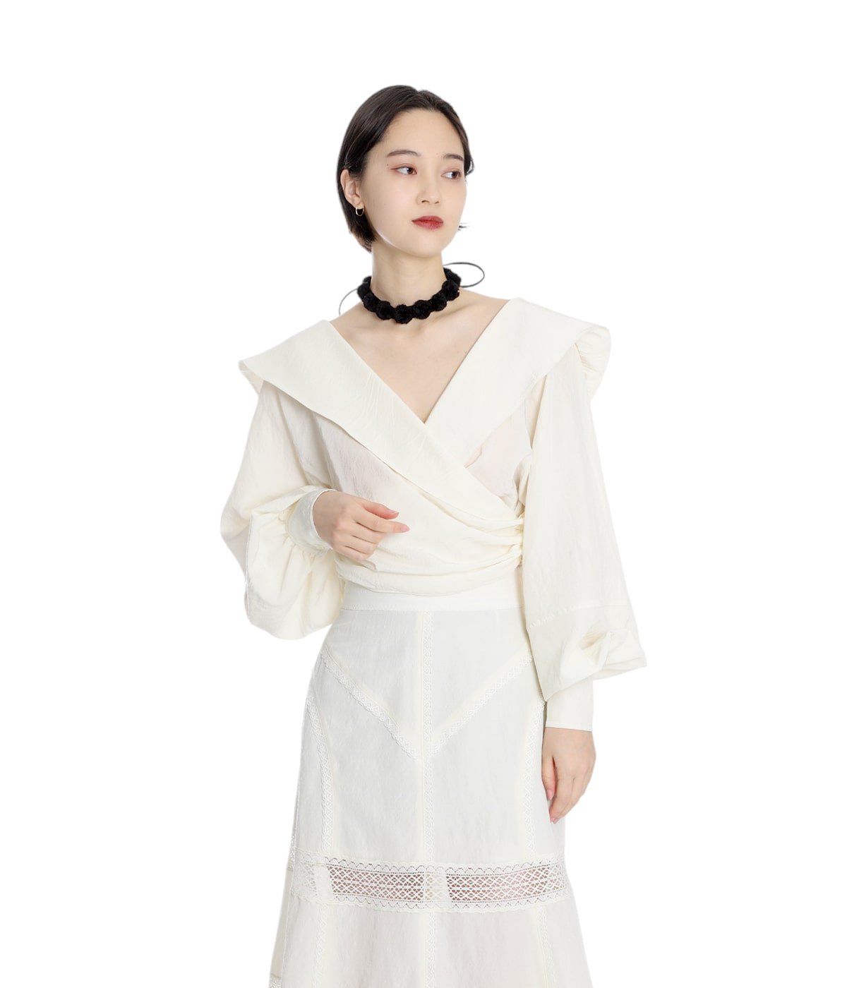 レディース】SAILOR COLLAR BLOUSE | FETICO(フェティコ レディース】SAILOR COLLAR BLOUSE | FETICO(フェティコ