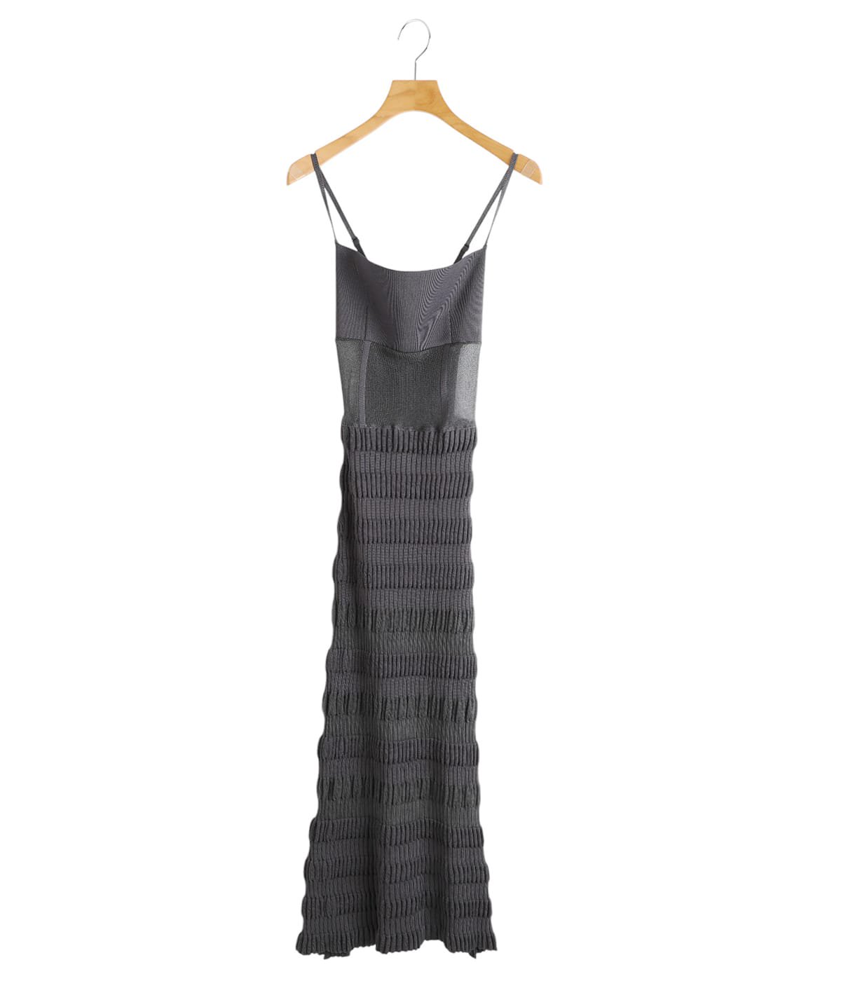 口コミ サイト 商品 レディース】STRIPE KNIT FETICO(フェティコ | DRESS CAMI ワンピース