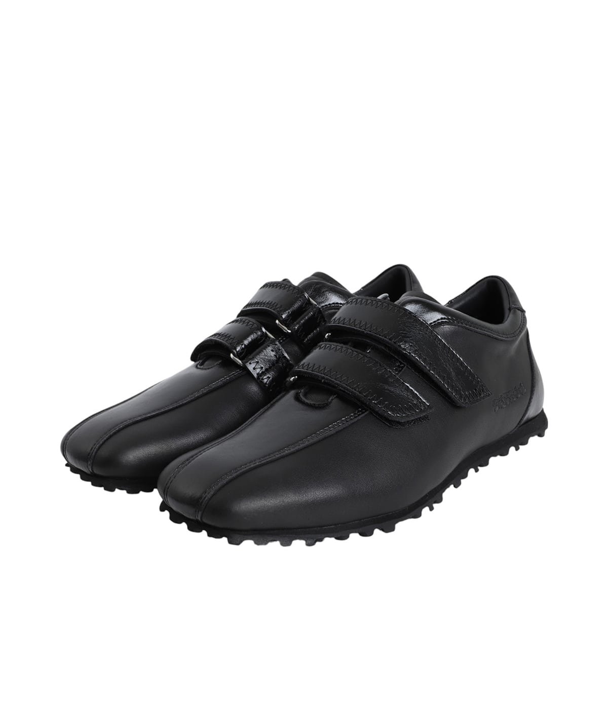 レディース】SQUARE-TOE LEATHER SNEAKERS | FETICO(フェティコ