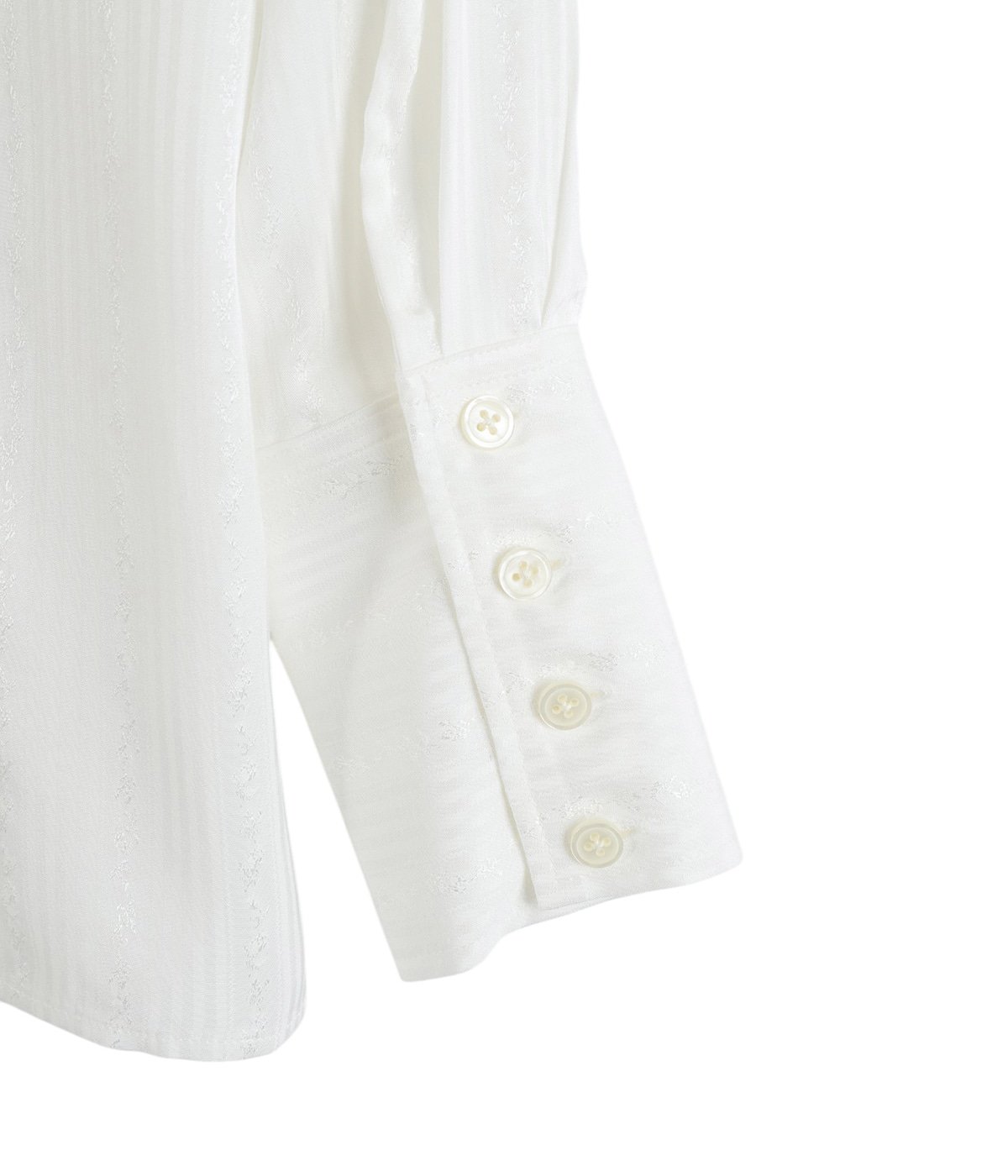 FETICO シャツ FETICO】CUTOUT SATIN SHIRT - brown | loop