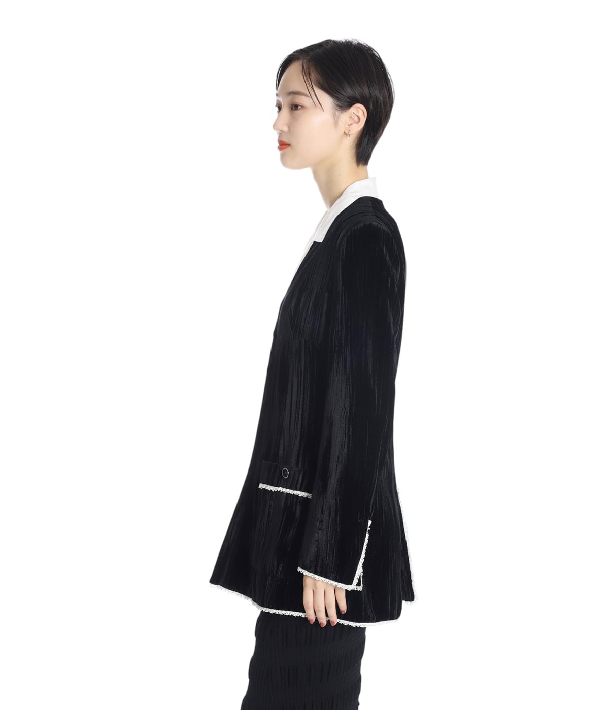 model（166cm） 着用サイズ：36