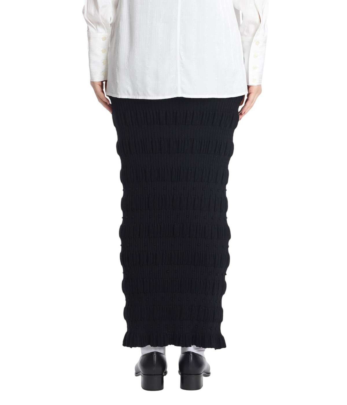 レディース】Stripe knit maxi skirt | FETICO(フェティコ