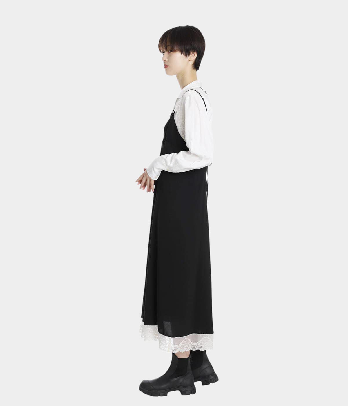 fetico ワンピース レディース】Crepe slip dress | FETICO(フェティコ) / ワンピース