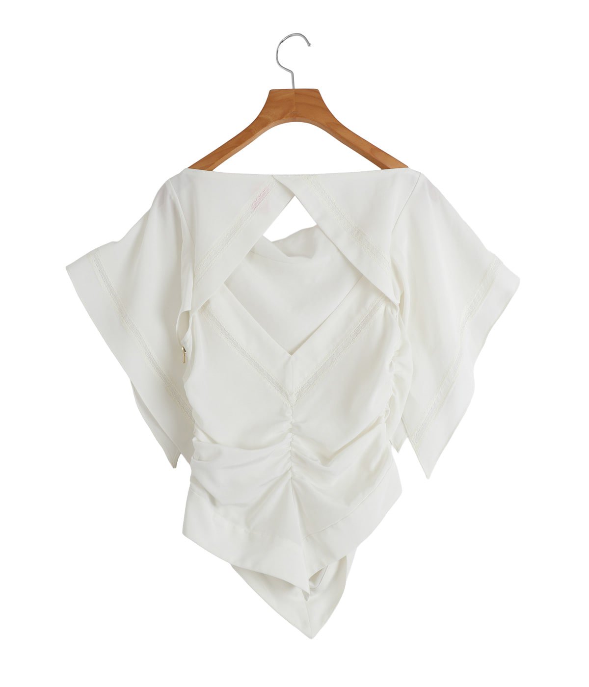 レディース】SCARF BLOUSE | FETICO(フェティコ) / トップス 半袖