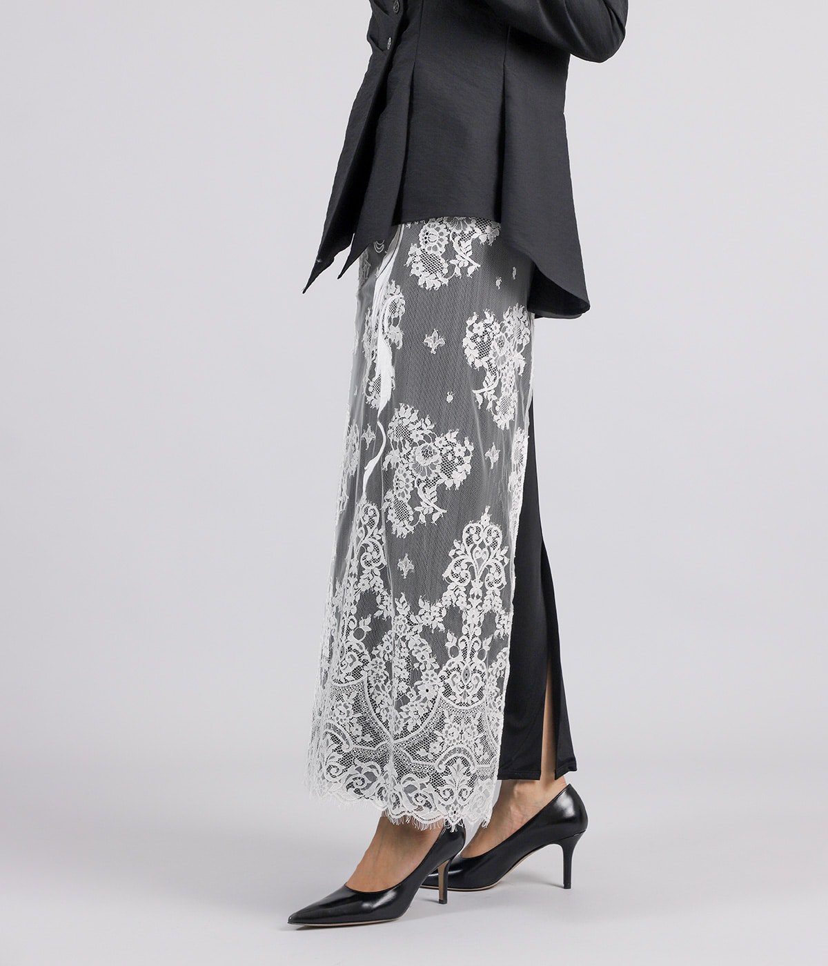 レディース】EMBROIDERED LACE SKIRT | FETICO(フェティコ