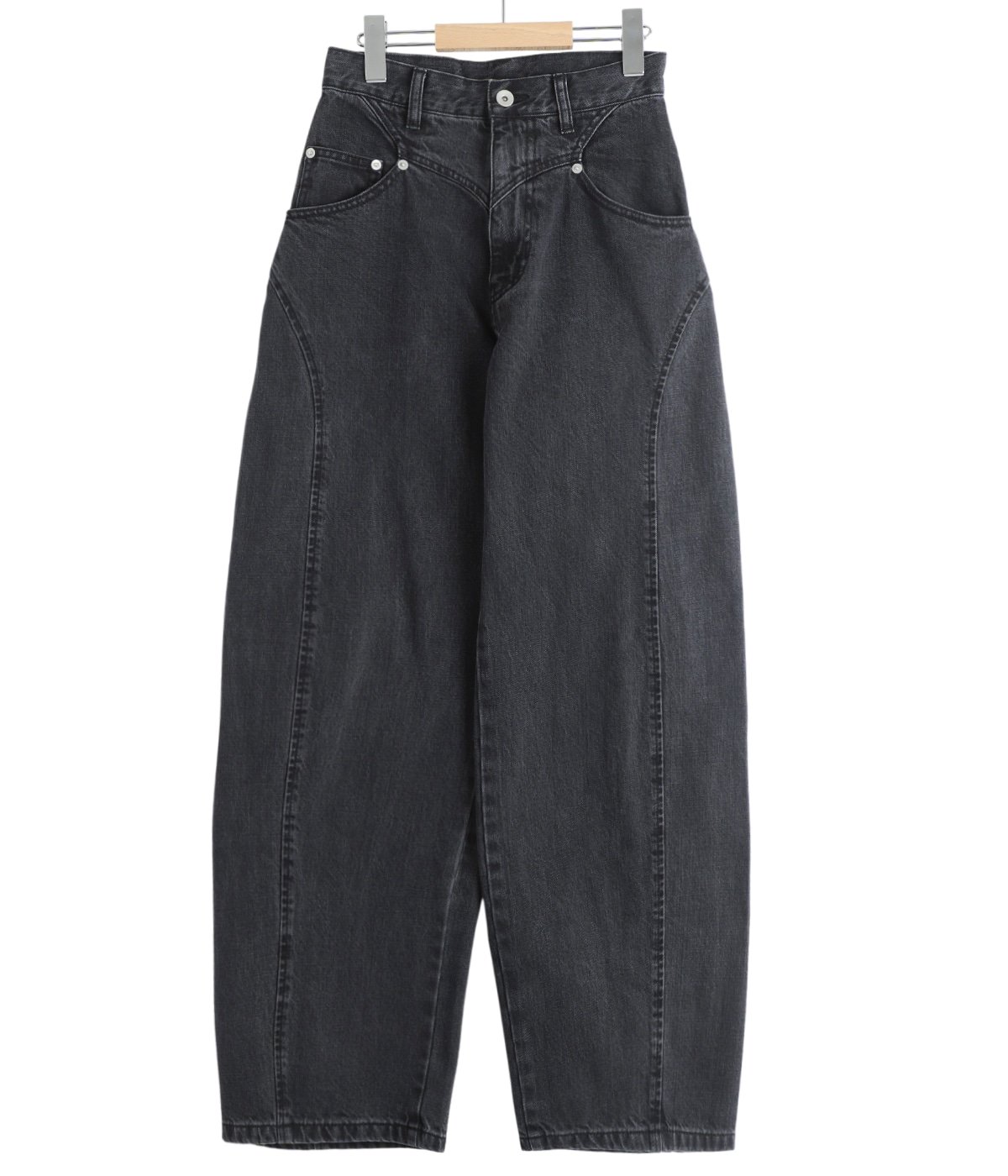レディース】ORGANIC COTTON CURVE-FIT HIGH-RISE JEANS | FETICO