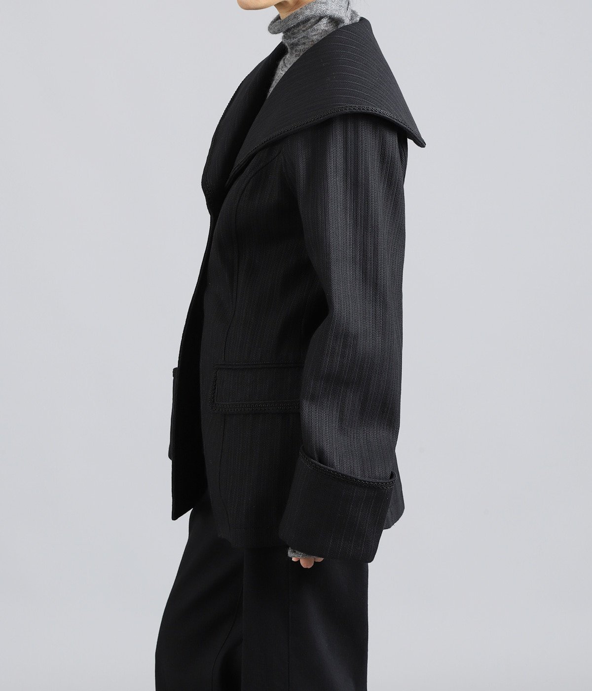 model（162cm） 着用サイズ：36