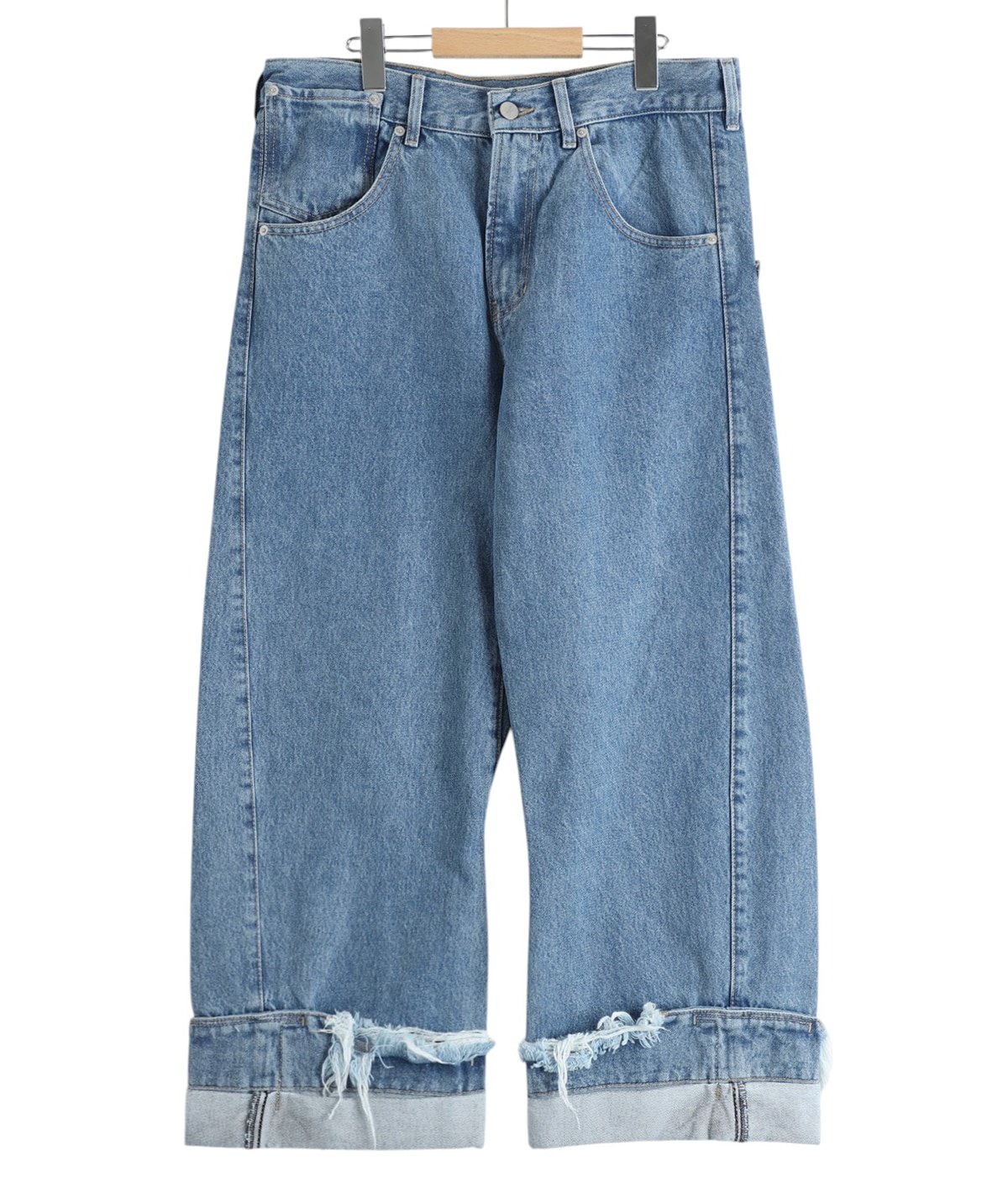 DEAN BLUE / Oversized denim trousers | MARINA YEE(マリナ・イー