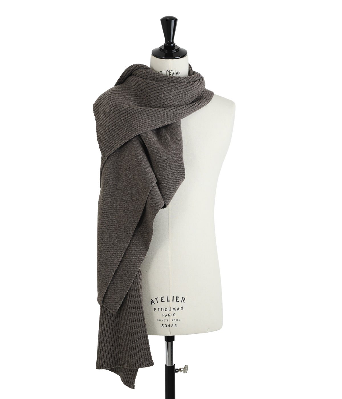 TEXAS / Double square knit scarf | MARINA YEE(マリナ・イー