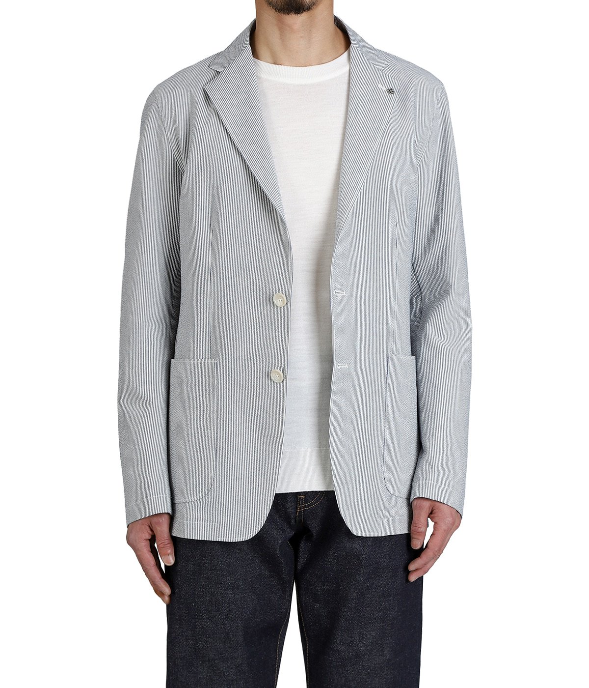 SINGLE 2B JACKET SEERSUCKER | TAGLIATORE(タリアトーレ) / アウター SINGLE 2B JACKET SEERSUCKER | TAGLIATORE(タリアトーレ) / アウター