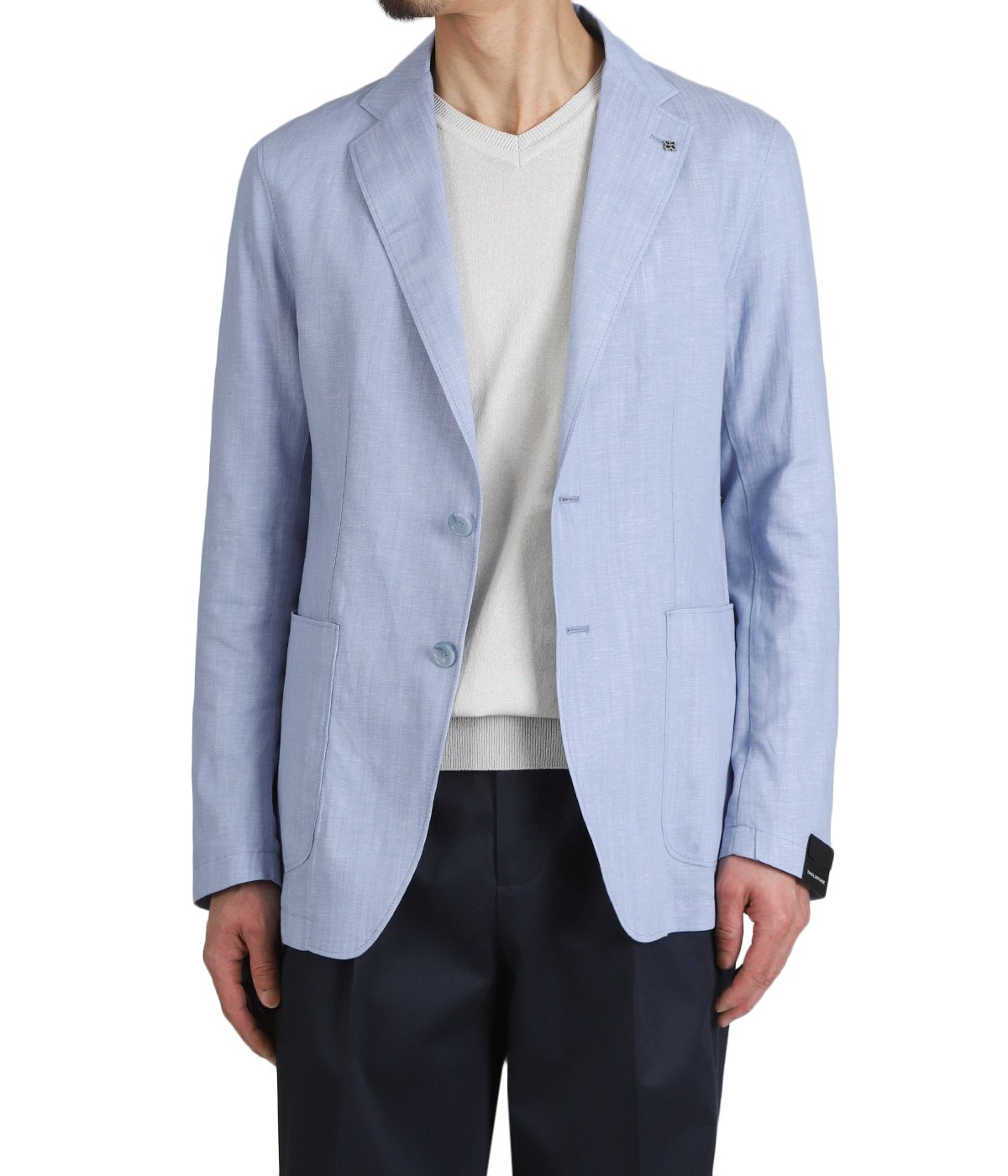 SINGLE 2B JACKET COTTON-LINEN | TAGLIATORE(タリアトーレ