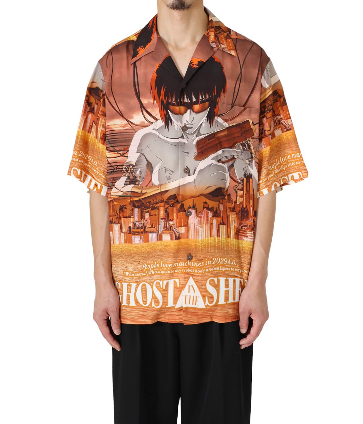 GHOST IN THE SHELL / S/S HAWAIIAN SHIRT ( TYPE-1 ) | WACKO MARIA