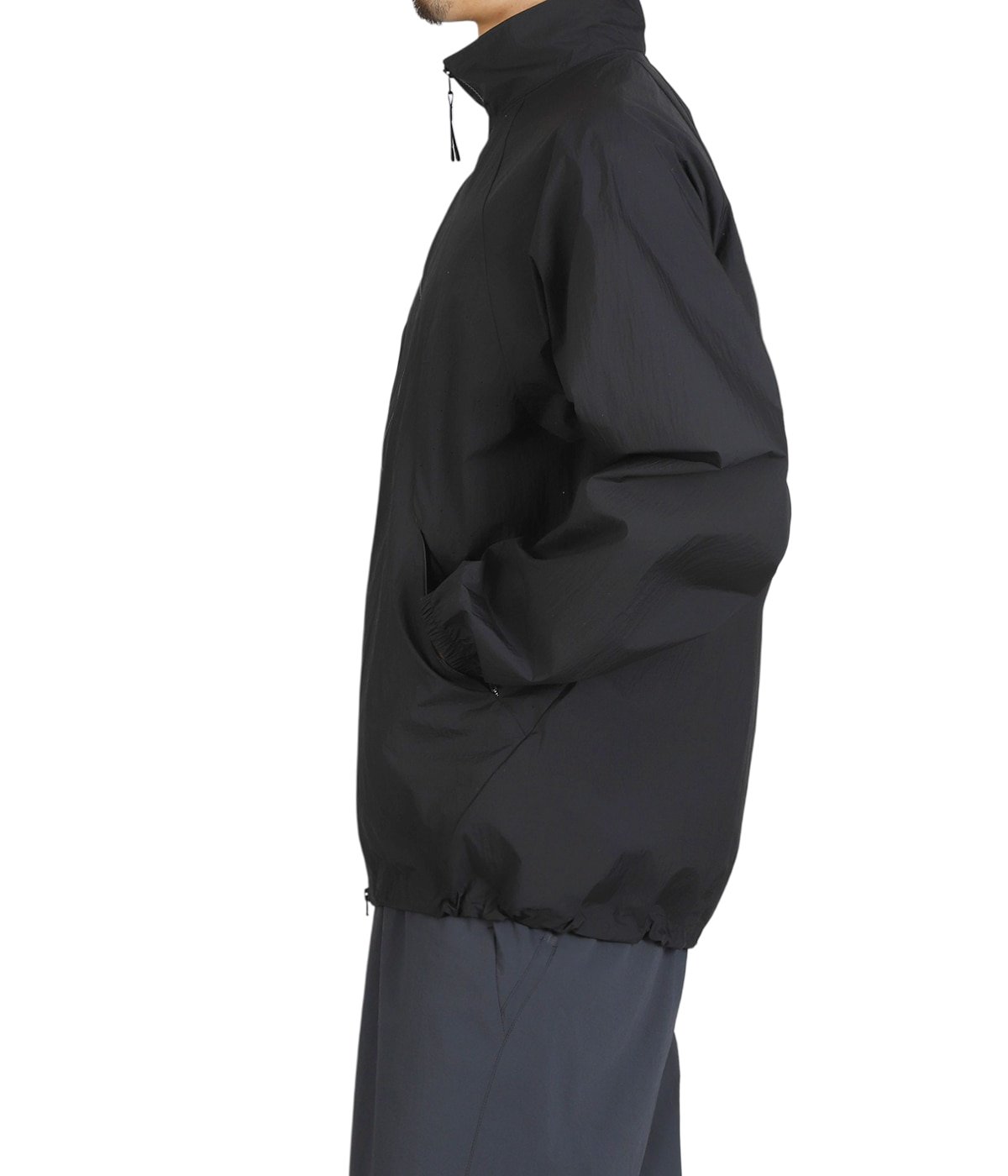 GOLDWIN GL1471IRH ブラック ウィンドクルー Sheer Nylon Wind Jacket | Goldwin(ゴールドウイン) / アウター