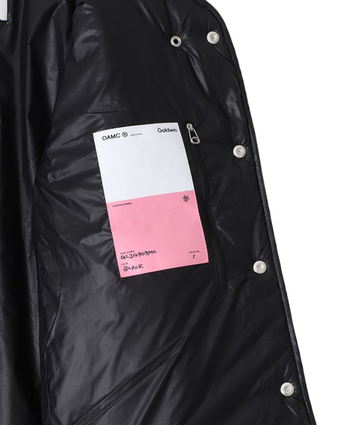 Goldwin×OAMC Insulated Liner Jacket | OAMC Goldwin(オーエー