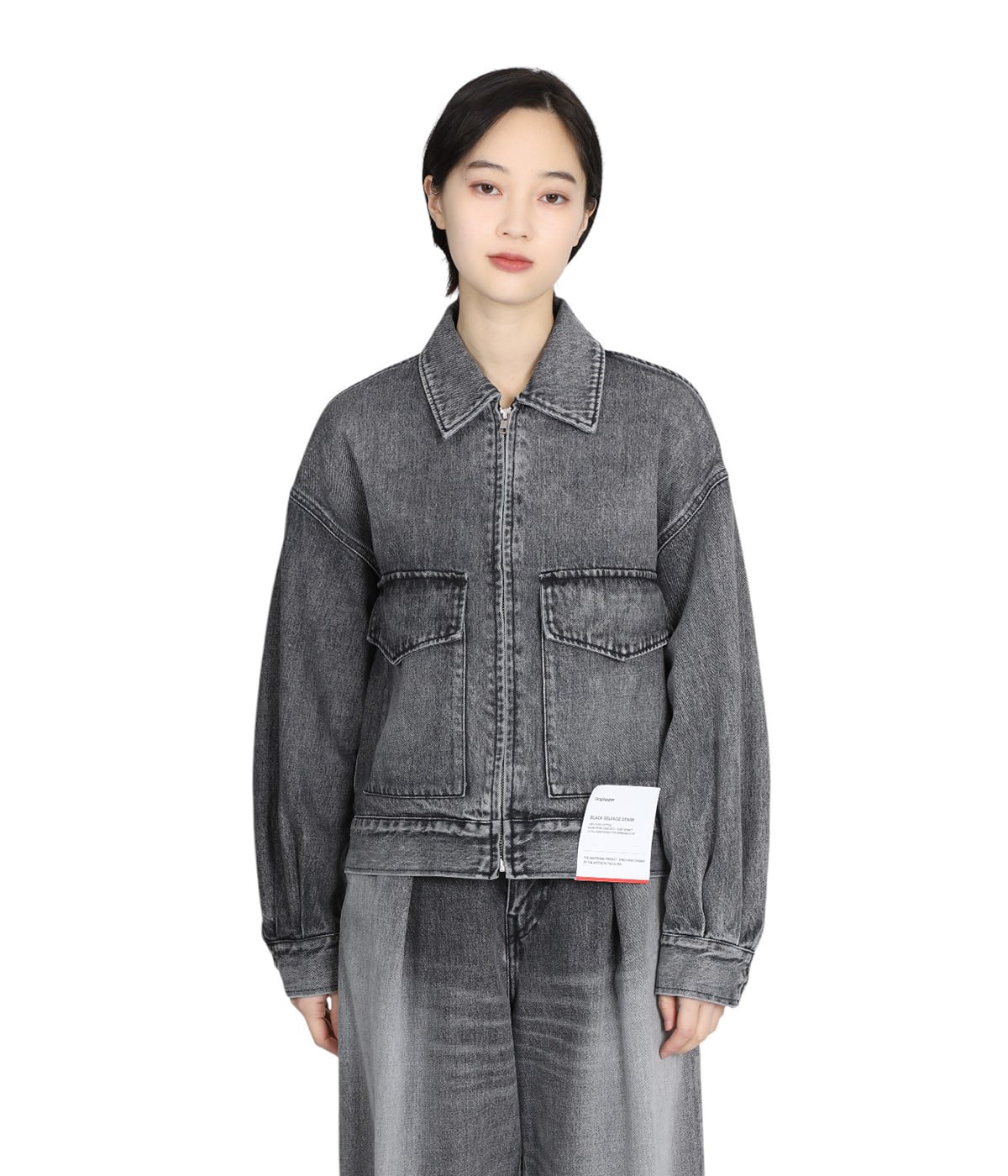 レディース】Selvage Denim Zip Jacket | Graphpaper(グラフ