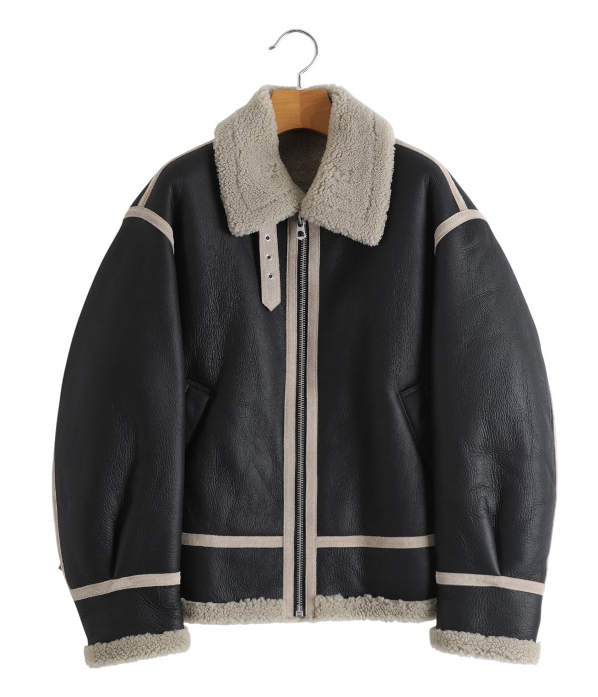 PHP PIHAKAPI B-3 FLIGHT JACKET S ムートン レディース】Sheep Mouton B-3 Flight Jacket | Graphpaper