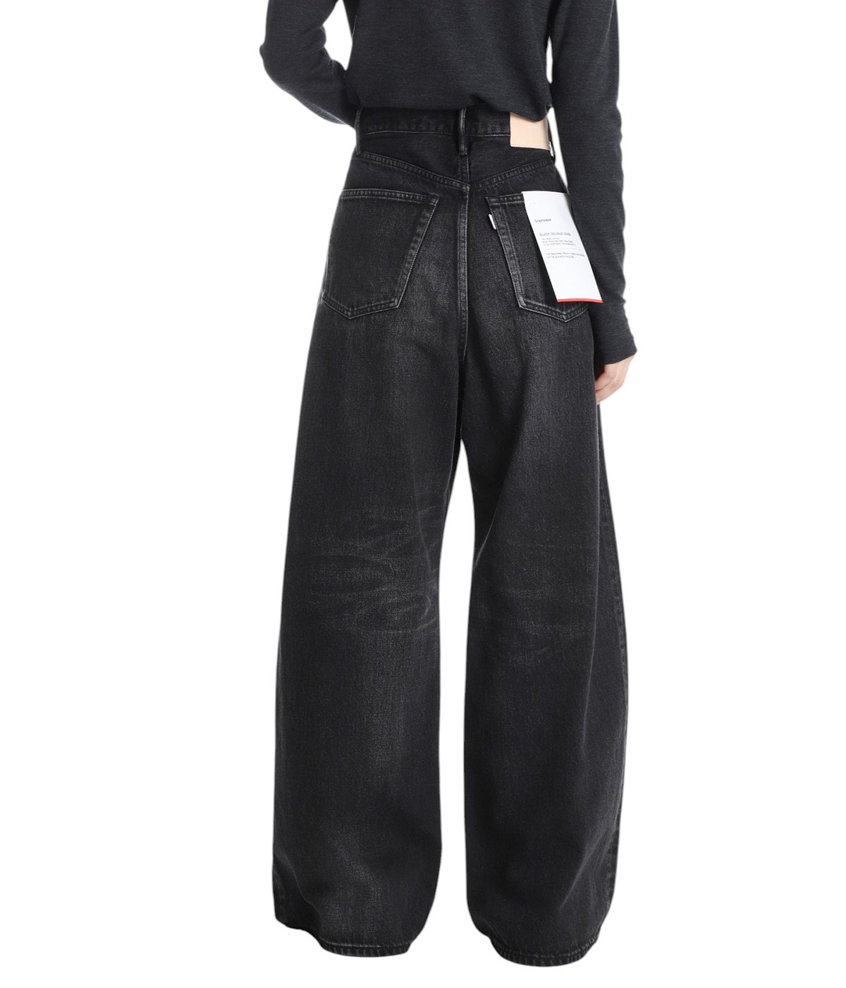 レディース】Selvage Denim Two Tuck Wide Pants | Graphpaper