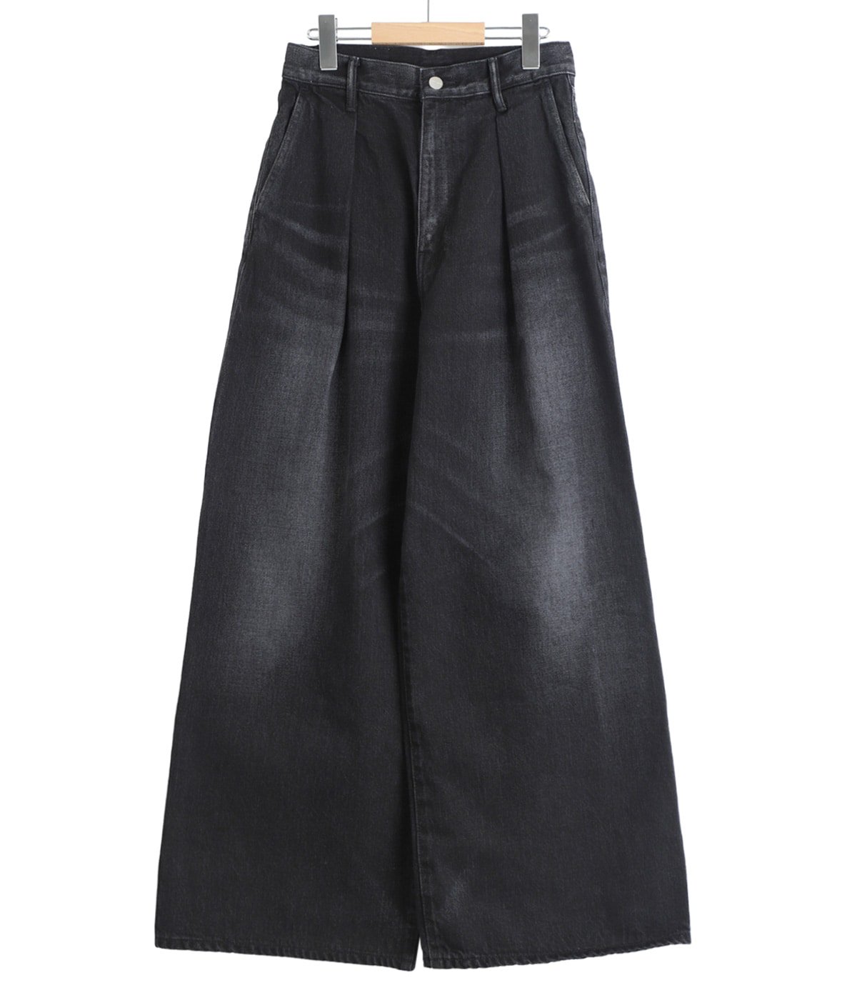 レディース】Selvage Denim Two Tuck Wide Pants | Graphpaper(グラフ