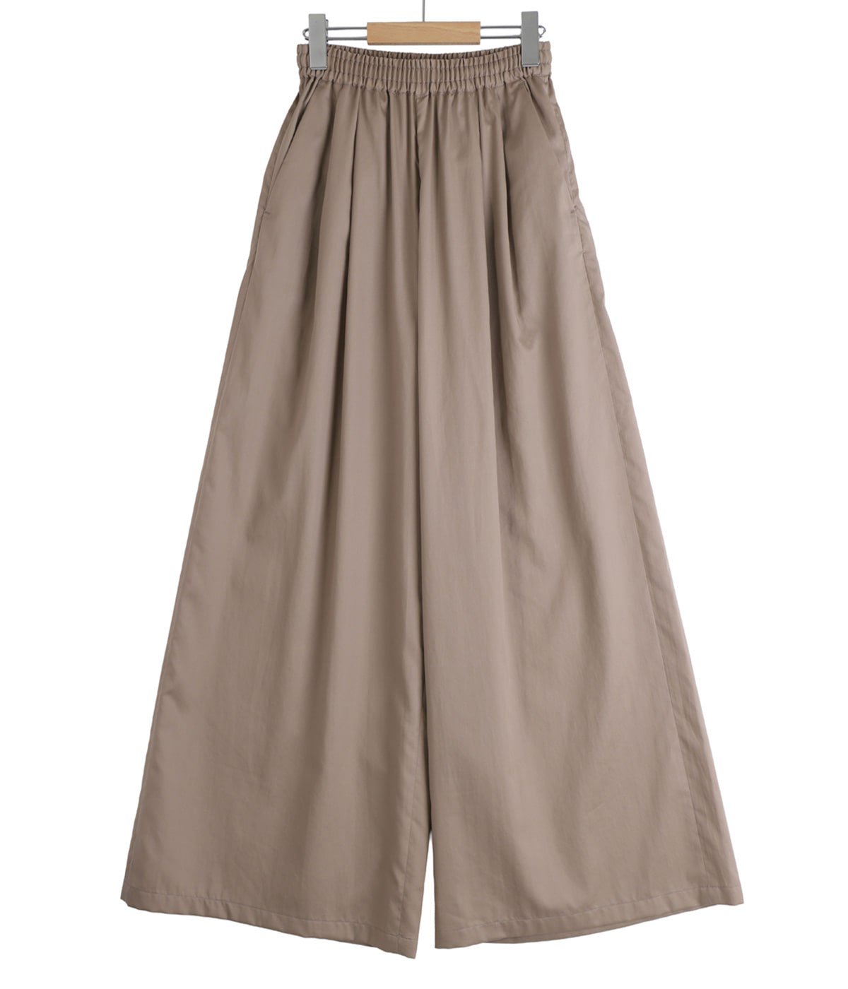 レディース】Silicon Poplin Two Tuck Easy Wide Pants | Graphpaper