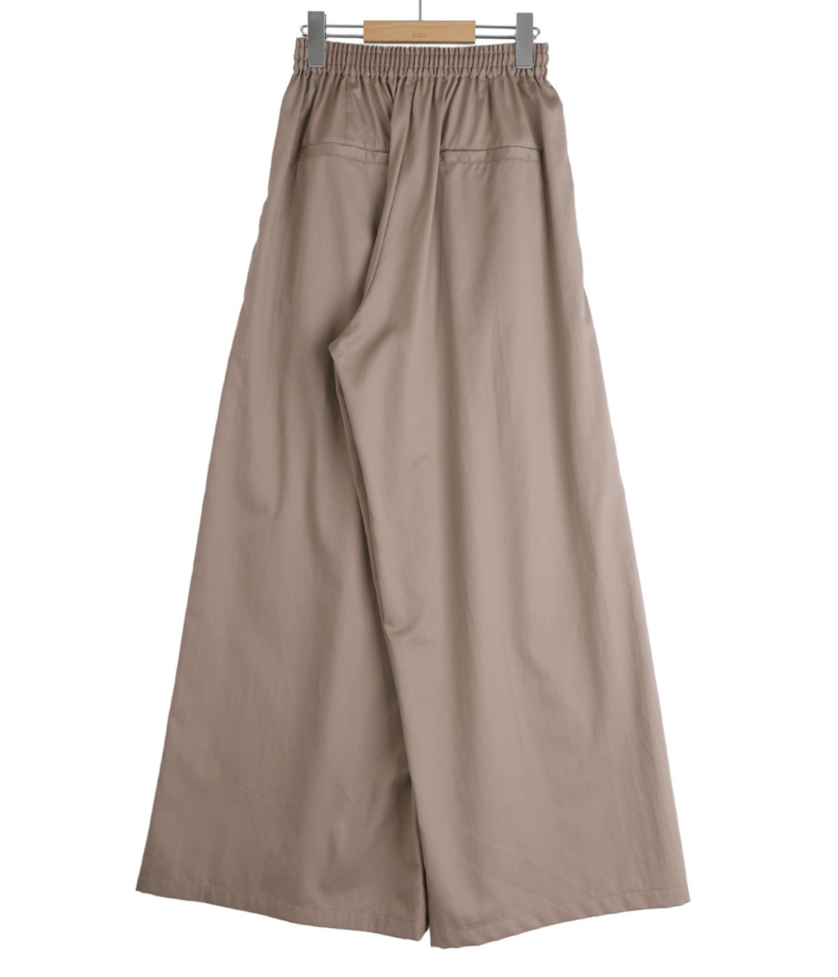 レディース】Silicon Poplin Two Tuck Easy Wide Pants | Graphpaper 