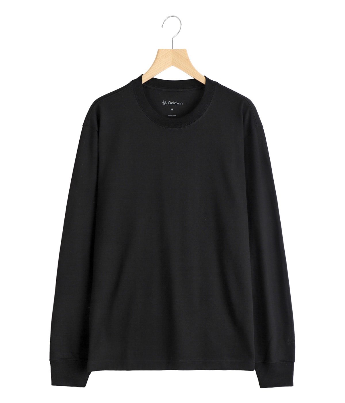 Goldwin ゴールドウィン 長袖カットソー ブラック サイズ4 L Wool×Lyocell Jersey L/S T-shirt | Goldwin(ゴールドウイン