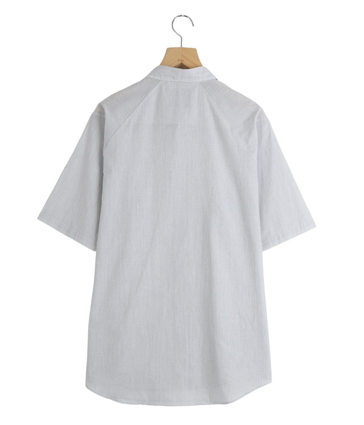 Fine Cotton Seersucker Striped S/S Shirt | Goldwin(ゴールドウイン