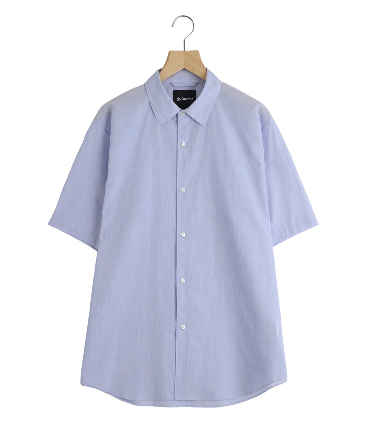 Fine Cotton Seersucker Striped S/S Shirt | Goldwin(ゴールドウイン Fine Cotton Seersucker Striped S/S Shirt | Goldwin(ゴールドウイン