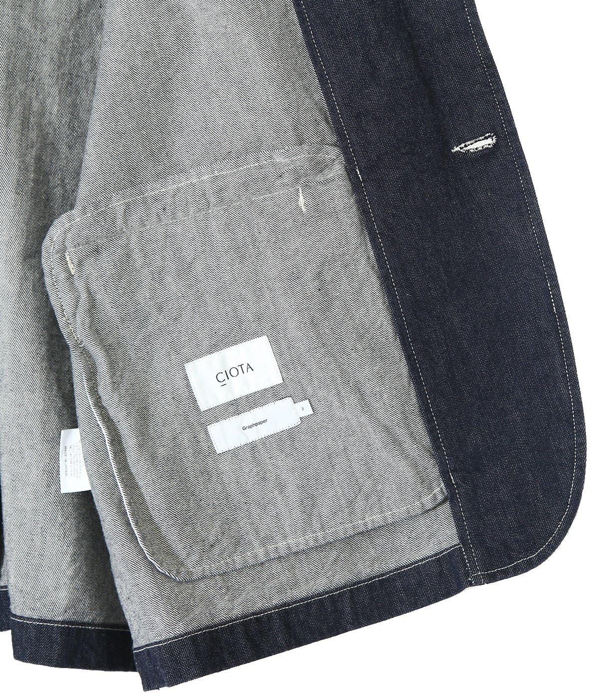 CIOTA for GP Suvin Cotton Denim Jacket | Graphpaper(グラフペーパー) / アウター デニム