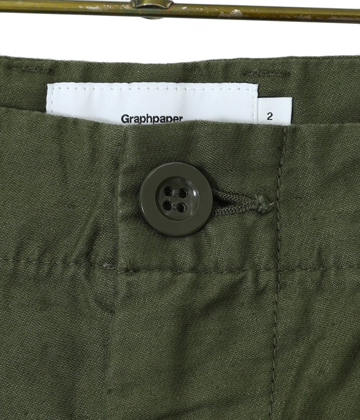 Graphpaper(グラフペーパー) Cotton Linen Moleskin Fatigue Pants / パンツ カーゴパンツ
