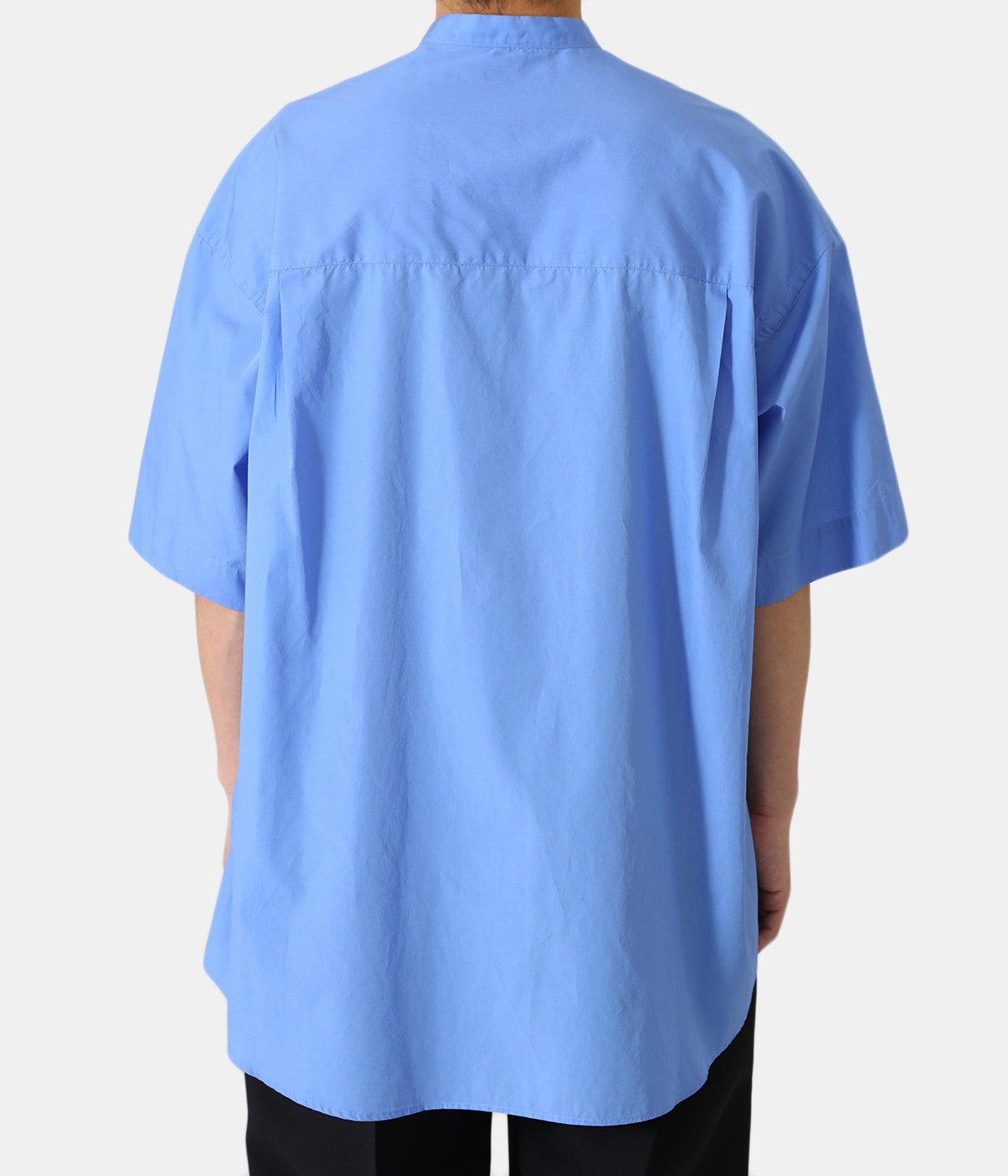 Broad S/S Oversized Band Collar Shirt | Graphpaper(グラフペーパー 