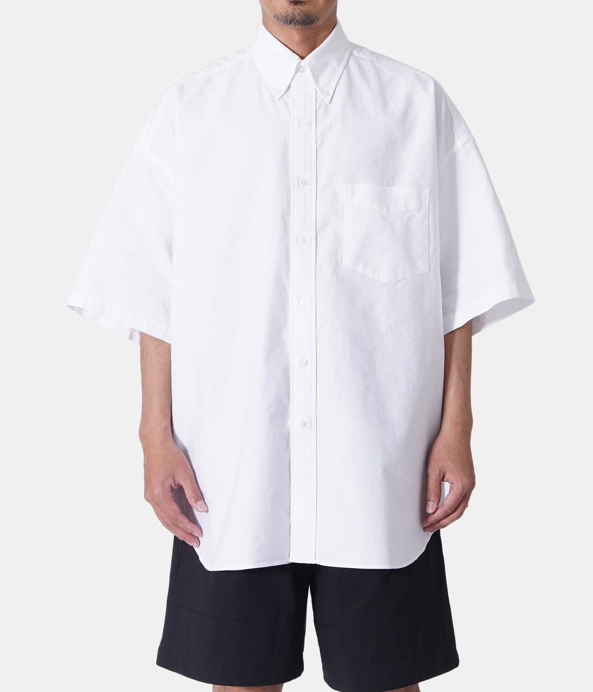 Graphpaper Oxford Oversized SS B.D Shirt+inforsante.fr