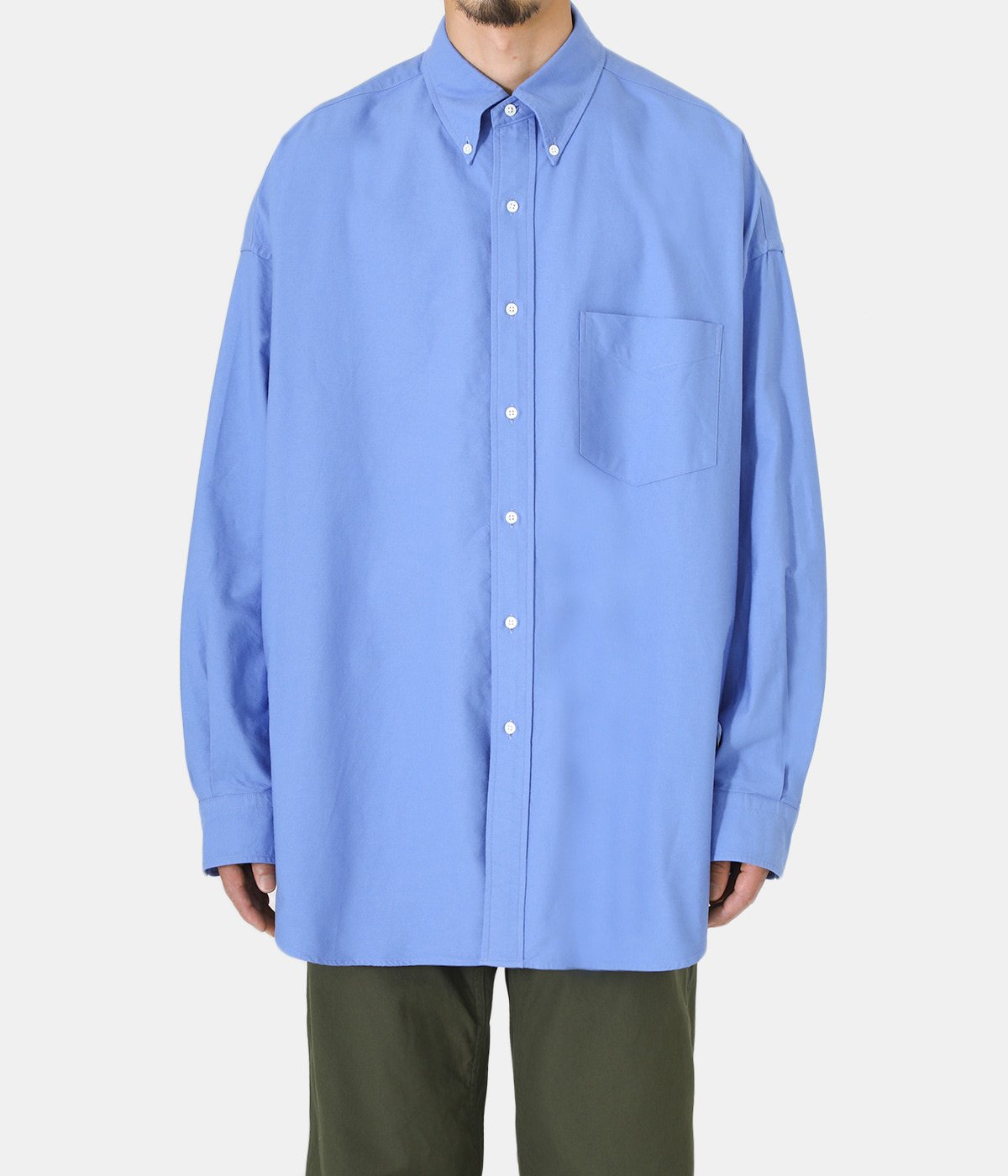 67▢Graphpaperカラーネップオックスフォードシャツ TS0826-11 67▢Graphpaperカラーネップオックスフォードシャツ TS0826-11 67