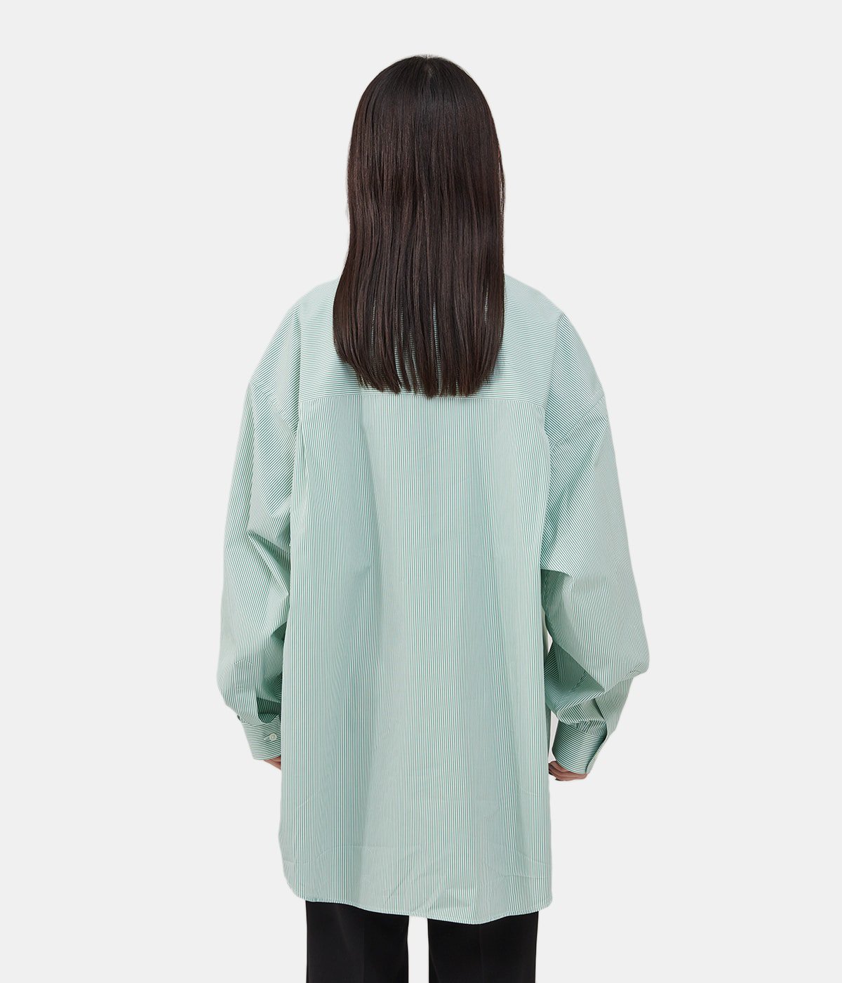 Thomas Mason for GP L/S Oversized Regular Collar Shirt