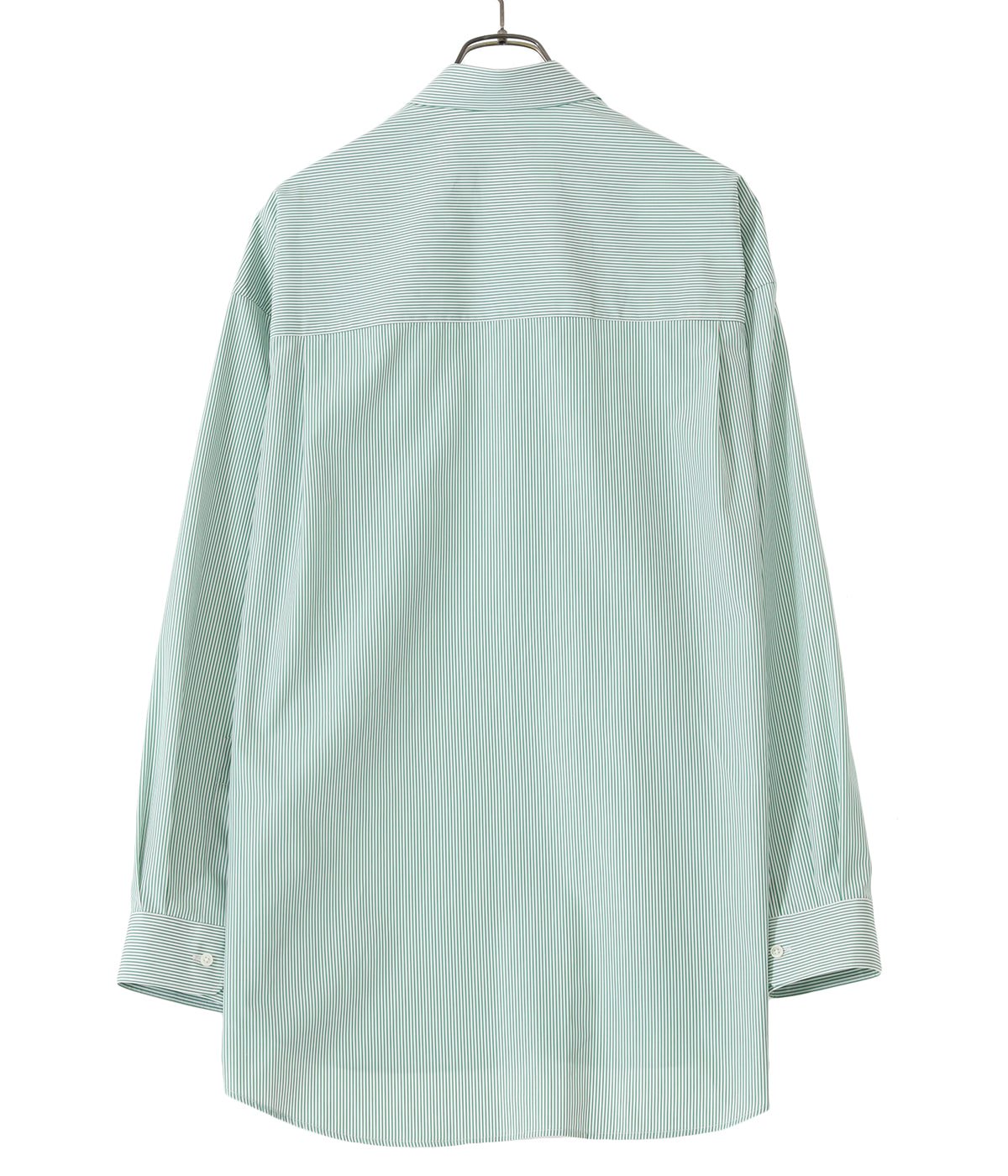 Thomas Mason for GP L/S Oversized Regular Collar Shirt ...