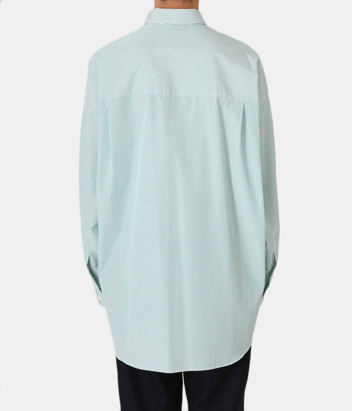 Thomas Mason for GP L/S Oversized Regular Collar Shirt