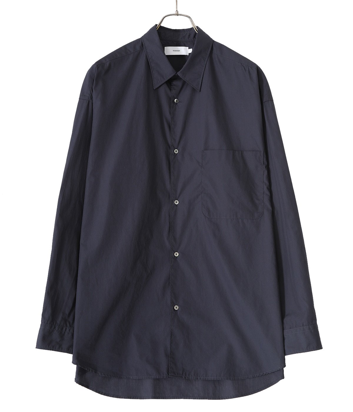 Broad L/S Oversized Regular Collar Shirt | Graphpaper(グラフ