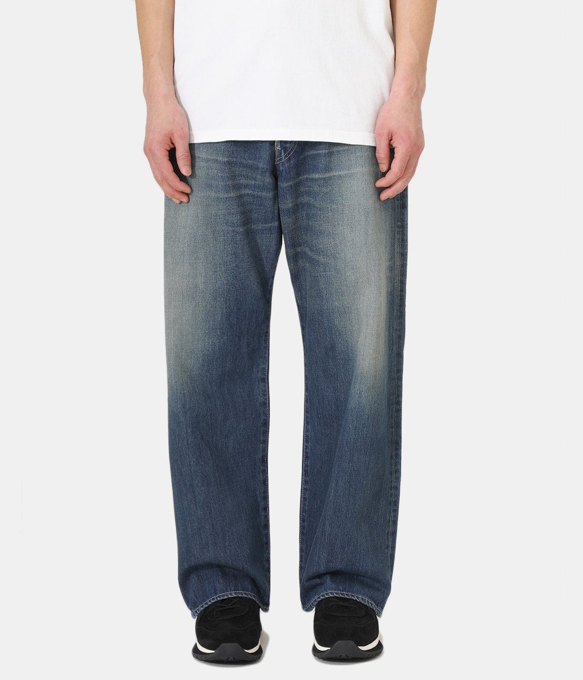 Selvage Denim Five Pocket Wide Straight Pants | Graphpaper(グラフ