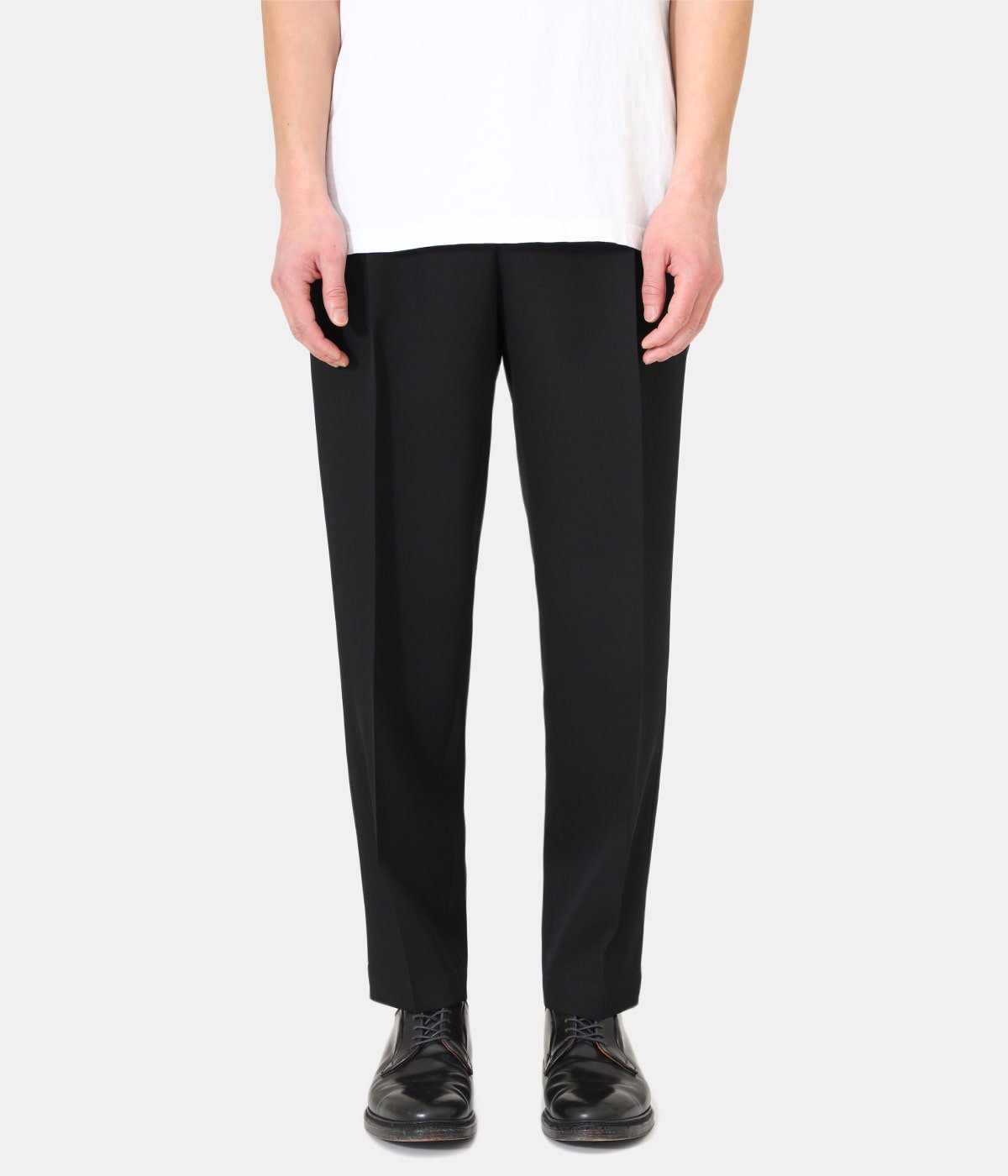 Graphpaper Scale Off Wool Tapered Slacks-