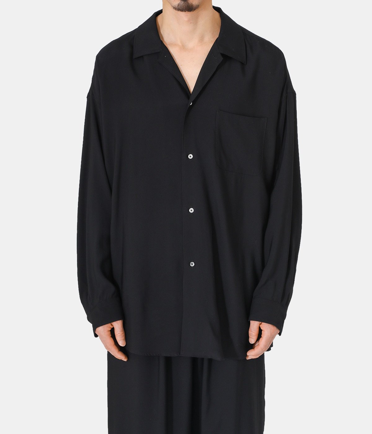 Viscose Cupro Oversized Sleeping Shirt | Graphpaper(グラフペーパー