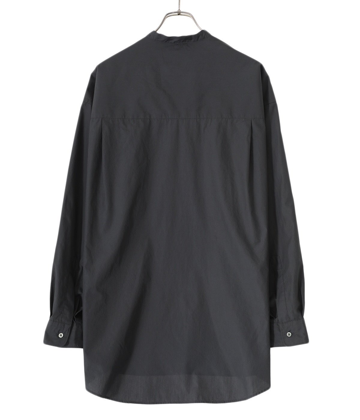 Broad L/S Oversized Band Collar Shirt | Graphpaper(グラフペーパー