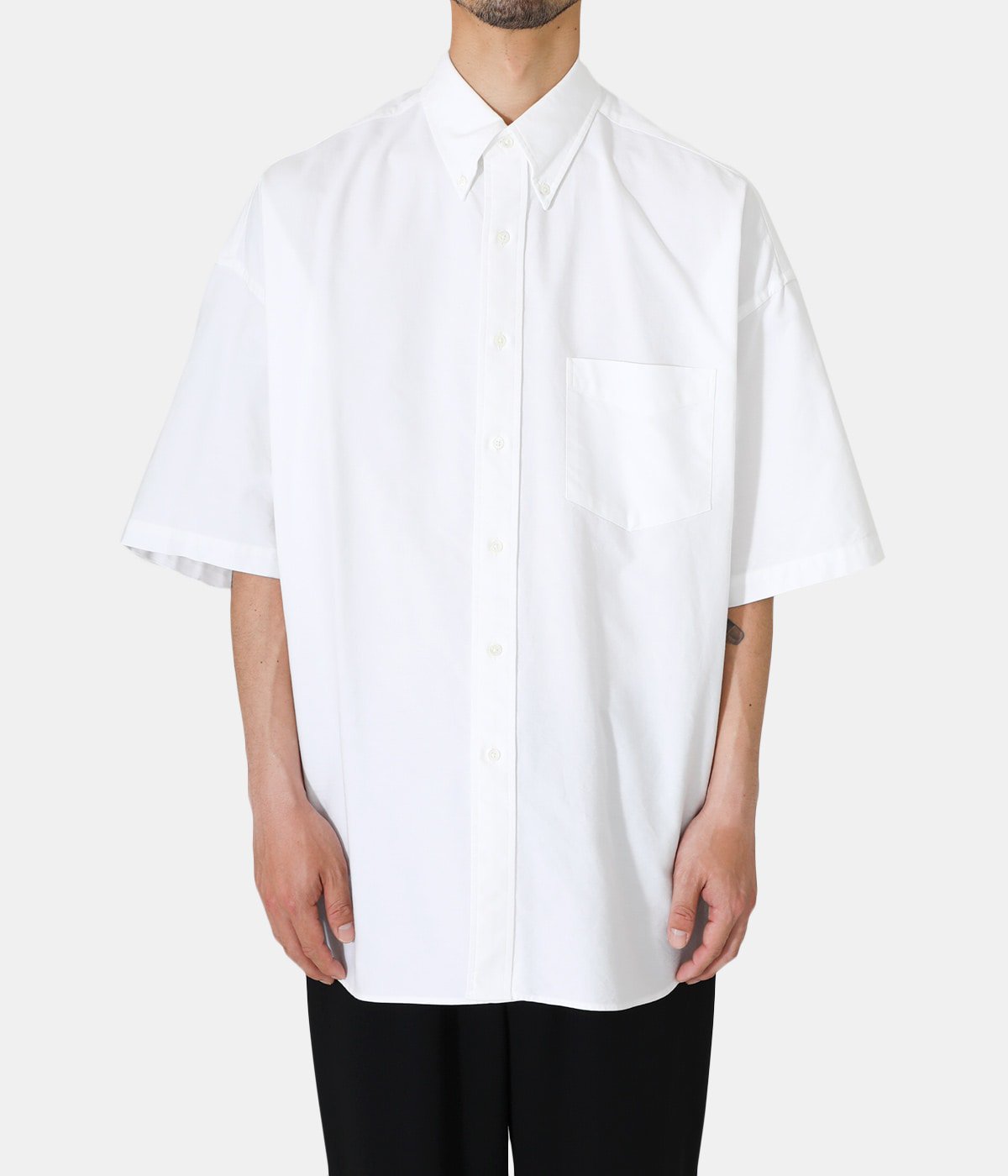 Oxford Oversized S/S B.D Shirt | Graphpaper(グラフペーパー 