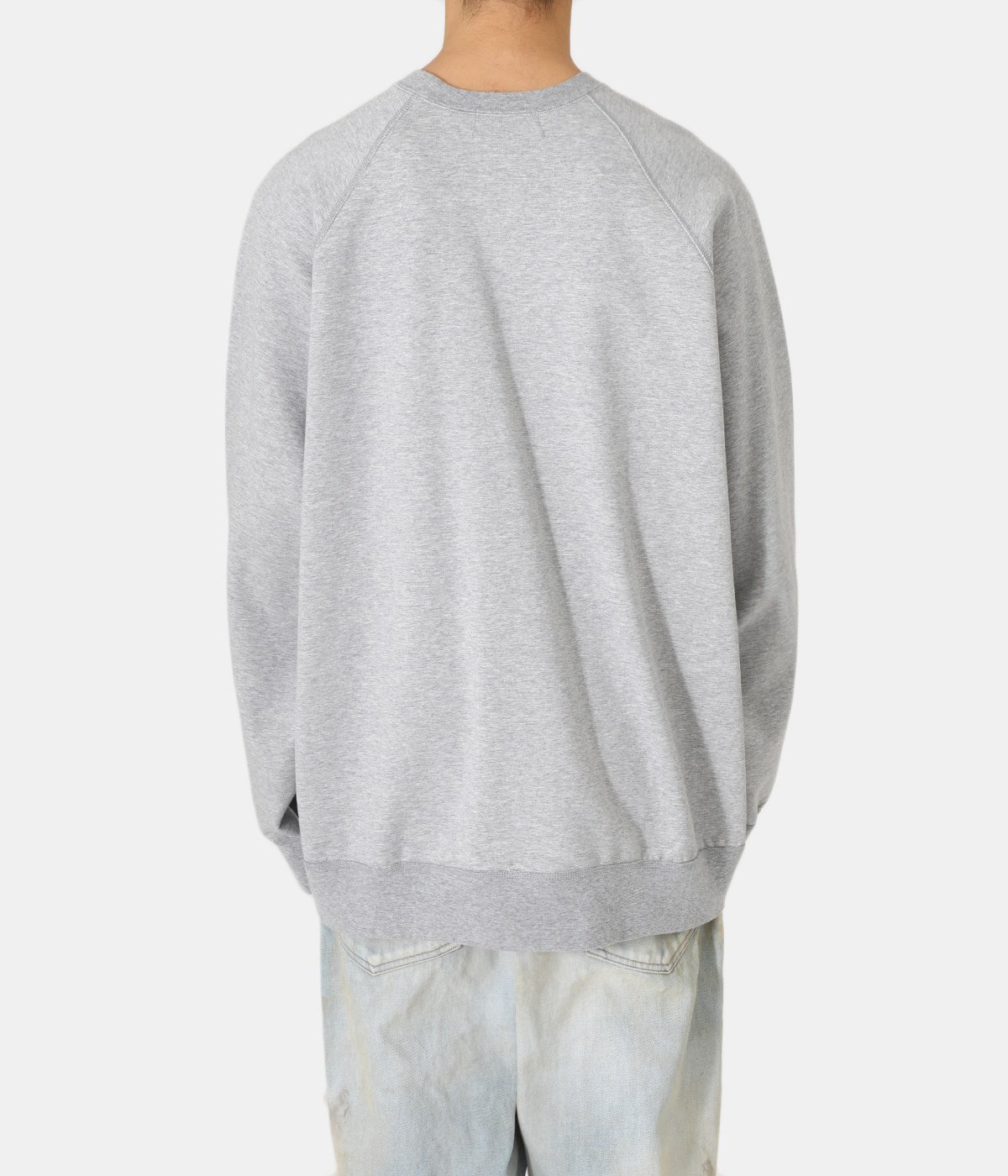 Ultra Compact Terry Crew Neck Sweater