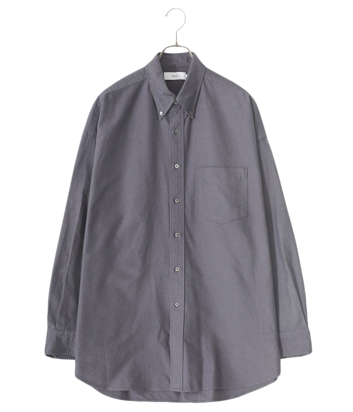 定価20900円 名作 □ Graphpaper 22AW Oxford Oversized B.D Shirt 