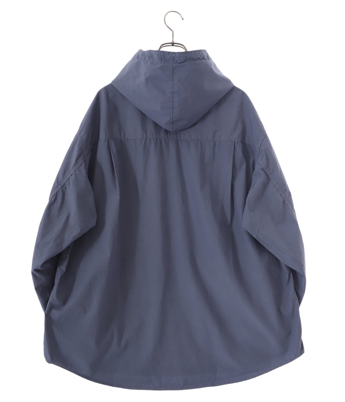 Garment Dyed Suvin Typewriter Oversized Hooded Shirt | Graphpaper