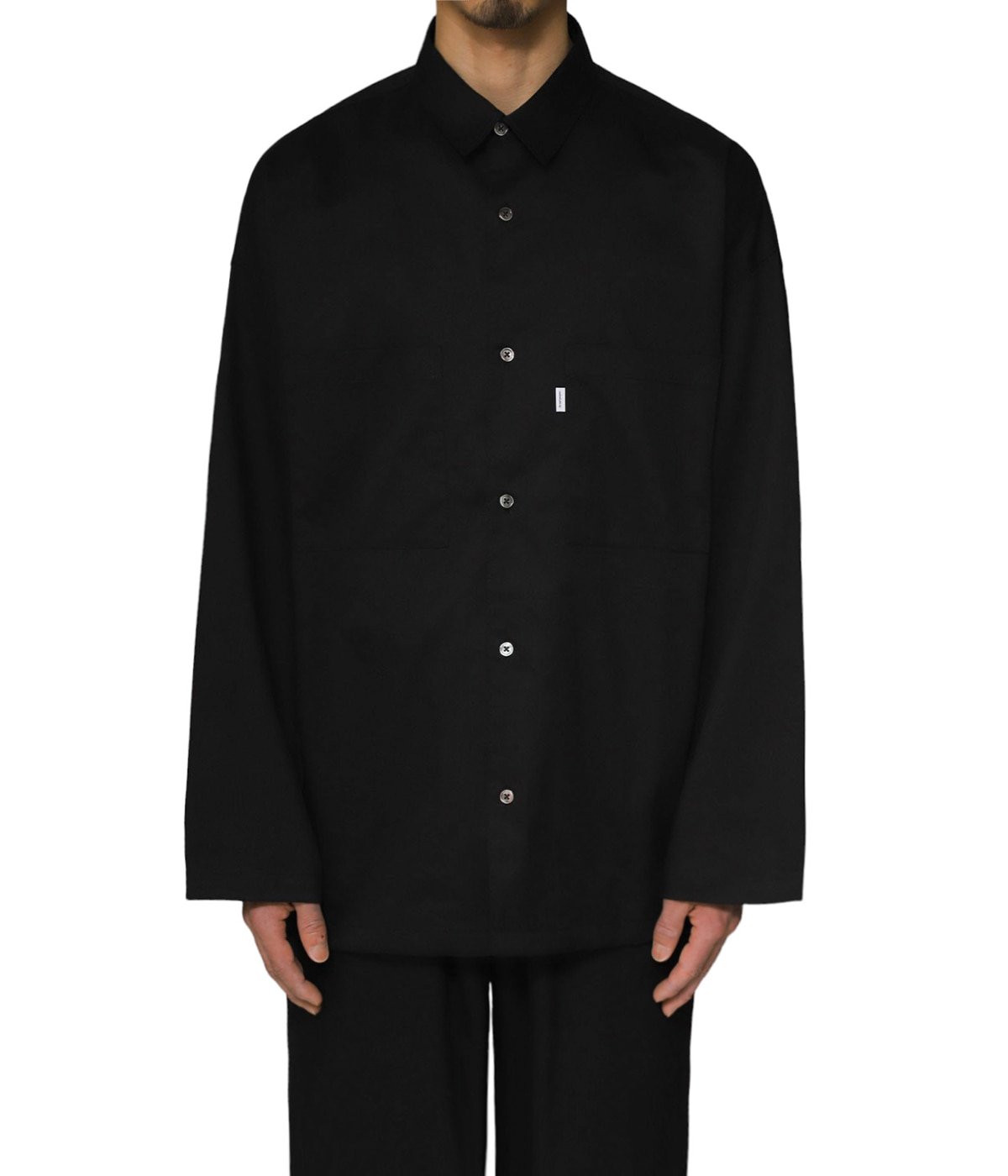 Solotex Twill L/S Oversized Box Shirt | Graphpaper(グラフペーパー ...