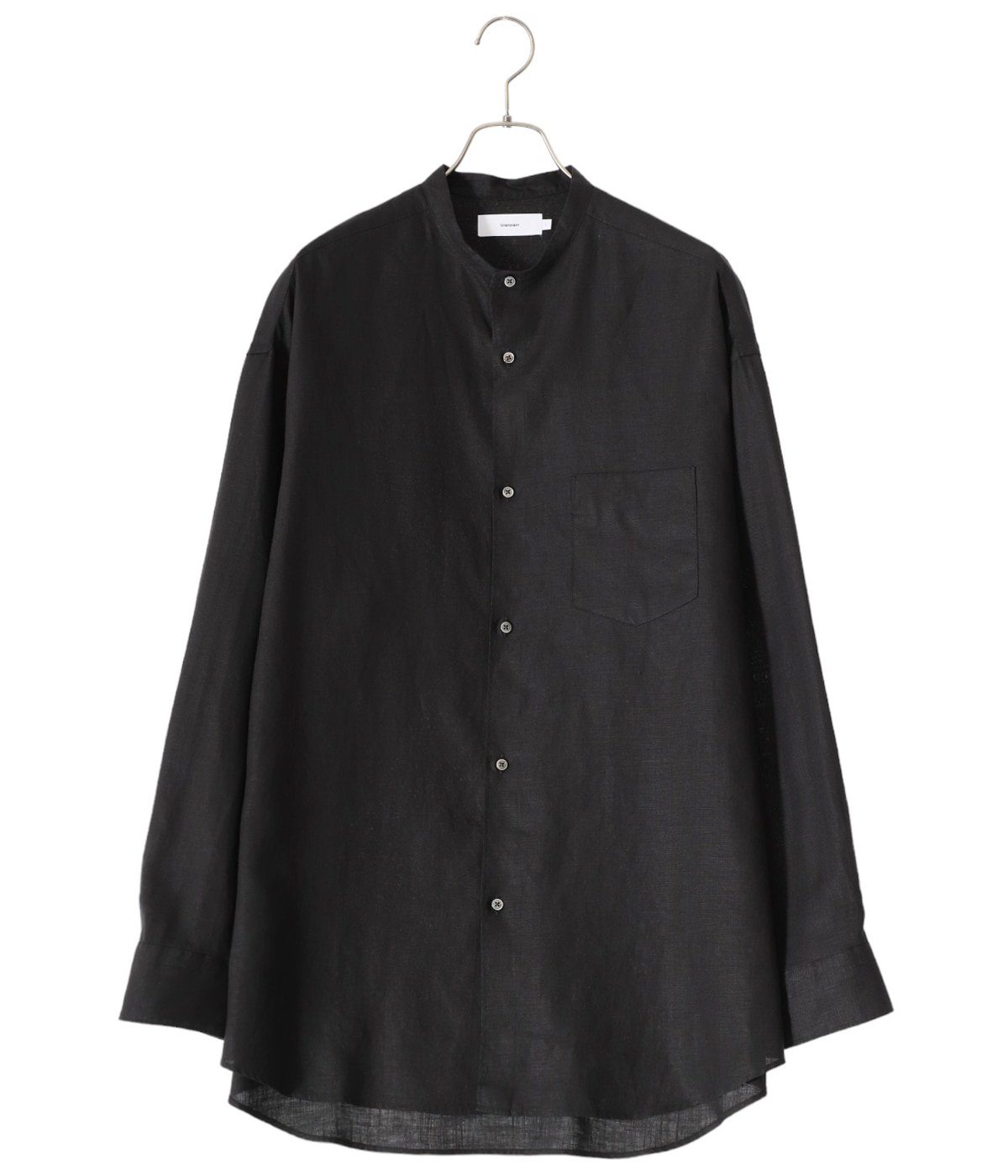 Linen L/S Oversized Band Collar Shirt | Graphpaper(グラフペーパー) / トップス 長袖シャツ  (メンズ)の通販 - ARKnets(アークネッツ) 公式通販 【正規取扱店】