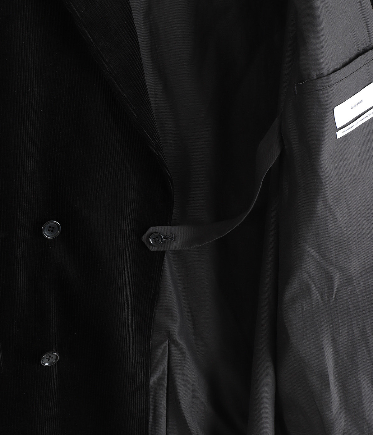 Suvin Corduroy Compact Shoulder Double Jacket | Graphpaper(グラフ